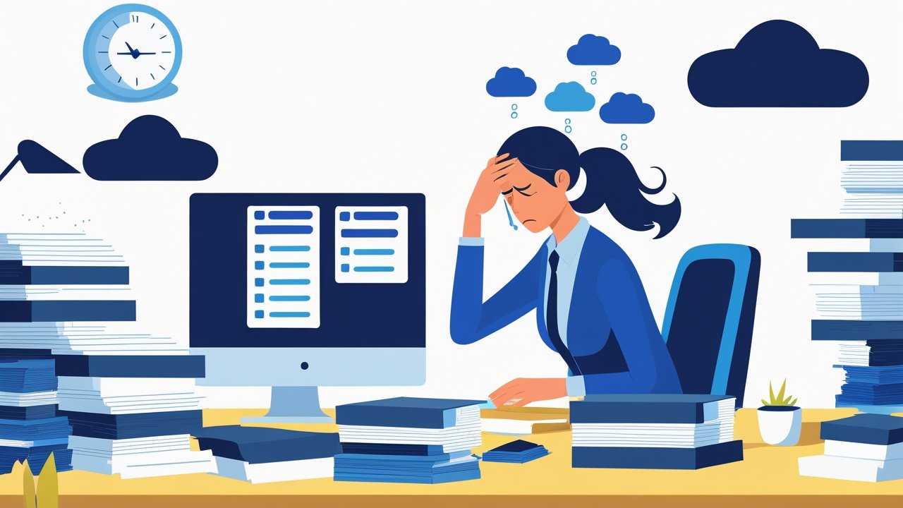O impacto da sobrecarga de trabalho na saúde mental